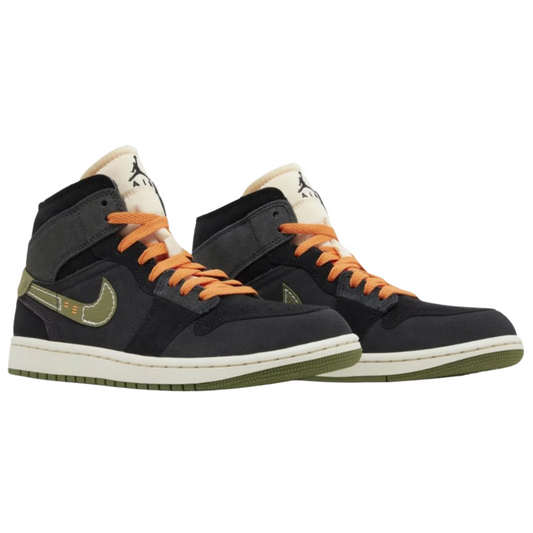 Jordan 1 Mid SE Craft Anthracite Light Olive