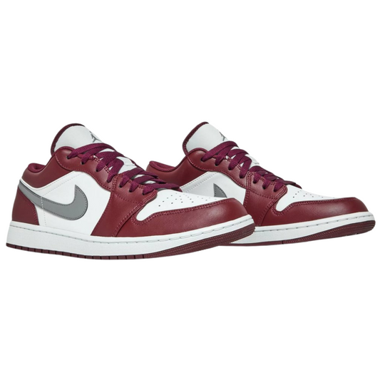 Jordan 1 Low White Bordeaux