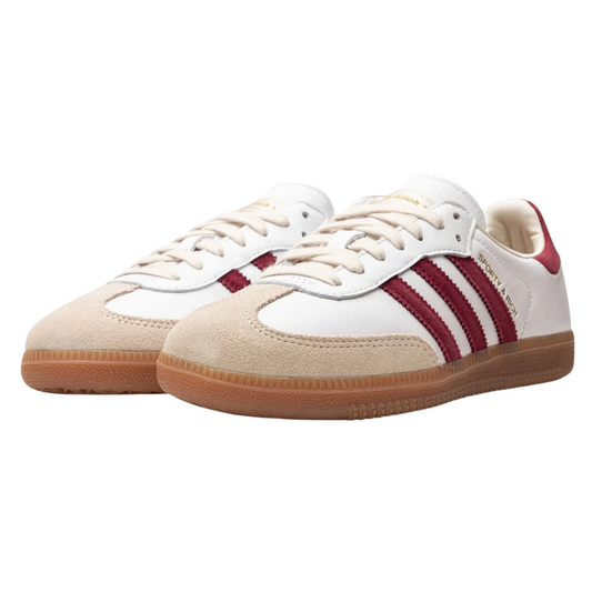 Adidas Samba OG Sporty & Rich White Core Burgundy