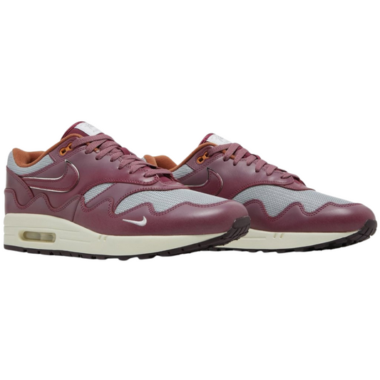 Nike Air Max 1 Patta Waves Rush Maroon