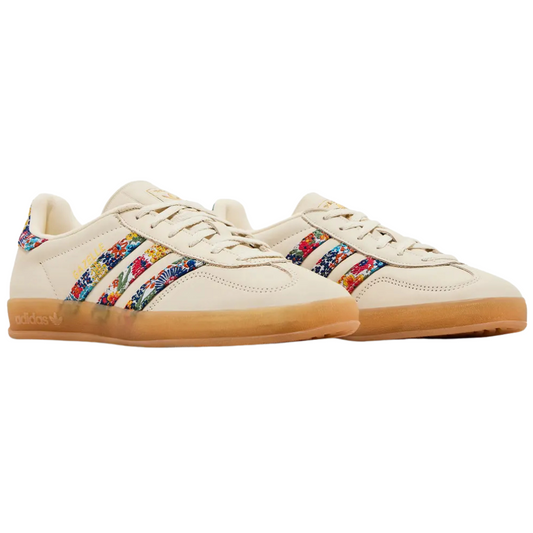 Adidas Gazelle Indoor Liberty London Floral Embroidery Stripes