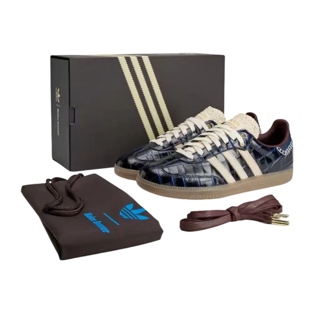 Adidas Samba Wales Bonner Navy Croc