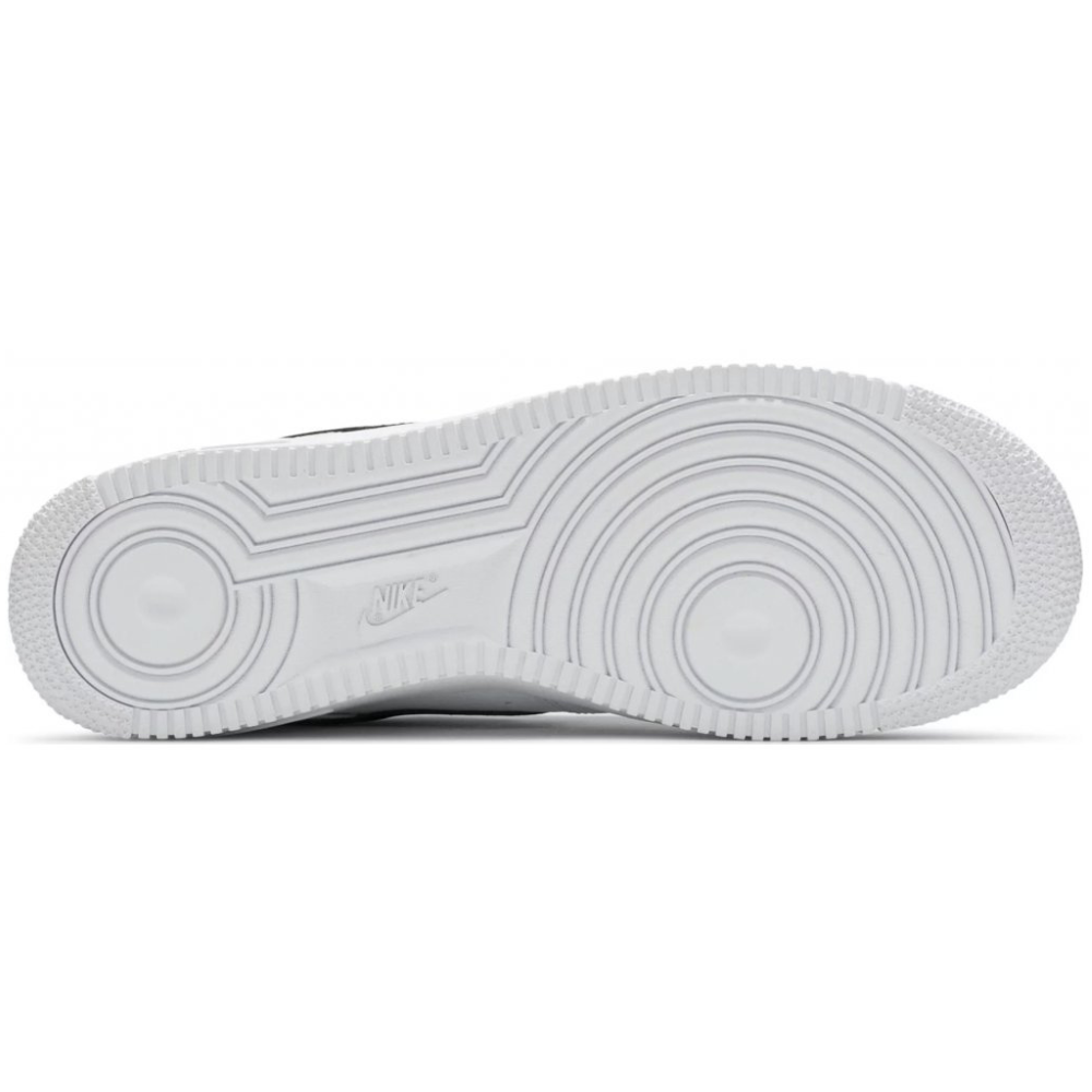 Nike Air Force 1 Low '07 White Black Pebbled Leather