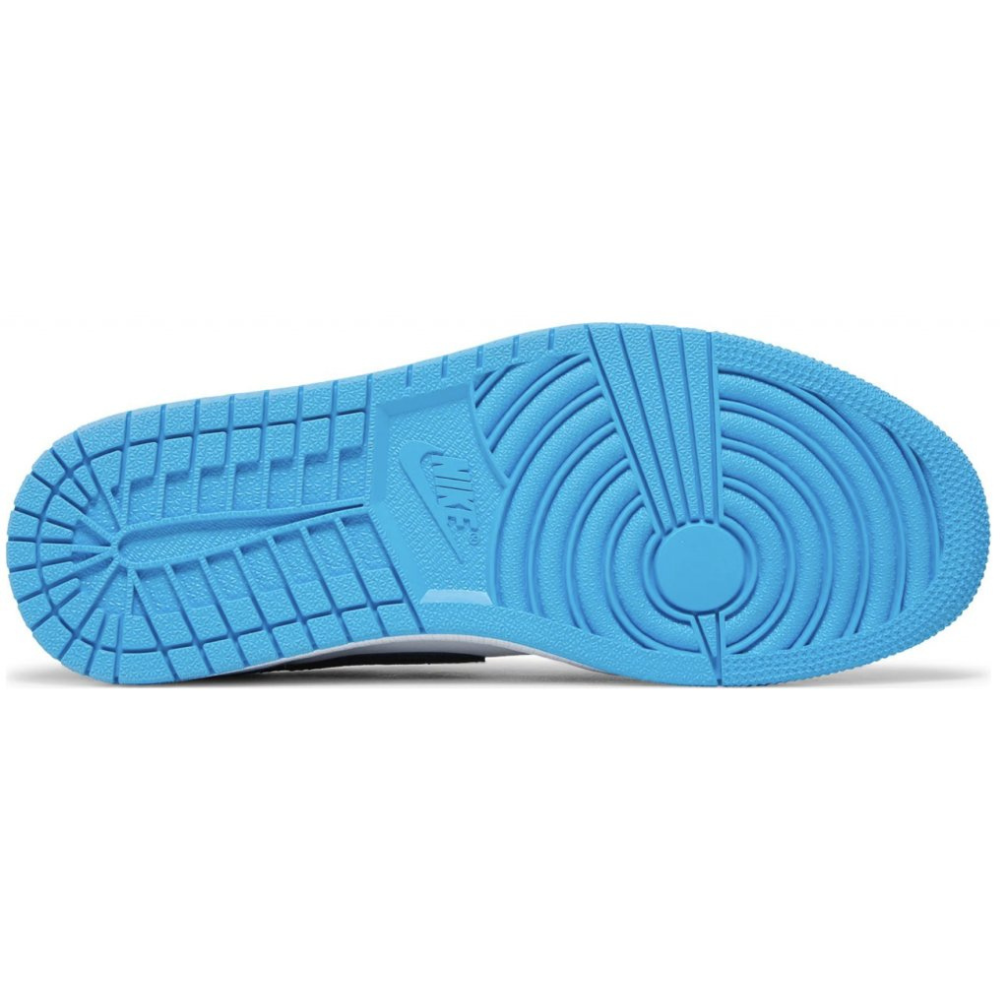 Jordan 1 Retro Low OG Black Dark Powder Blue