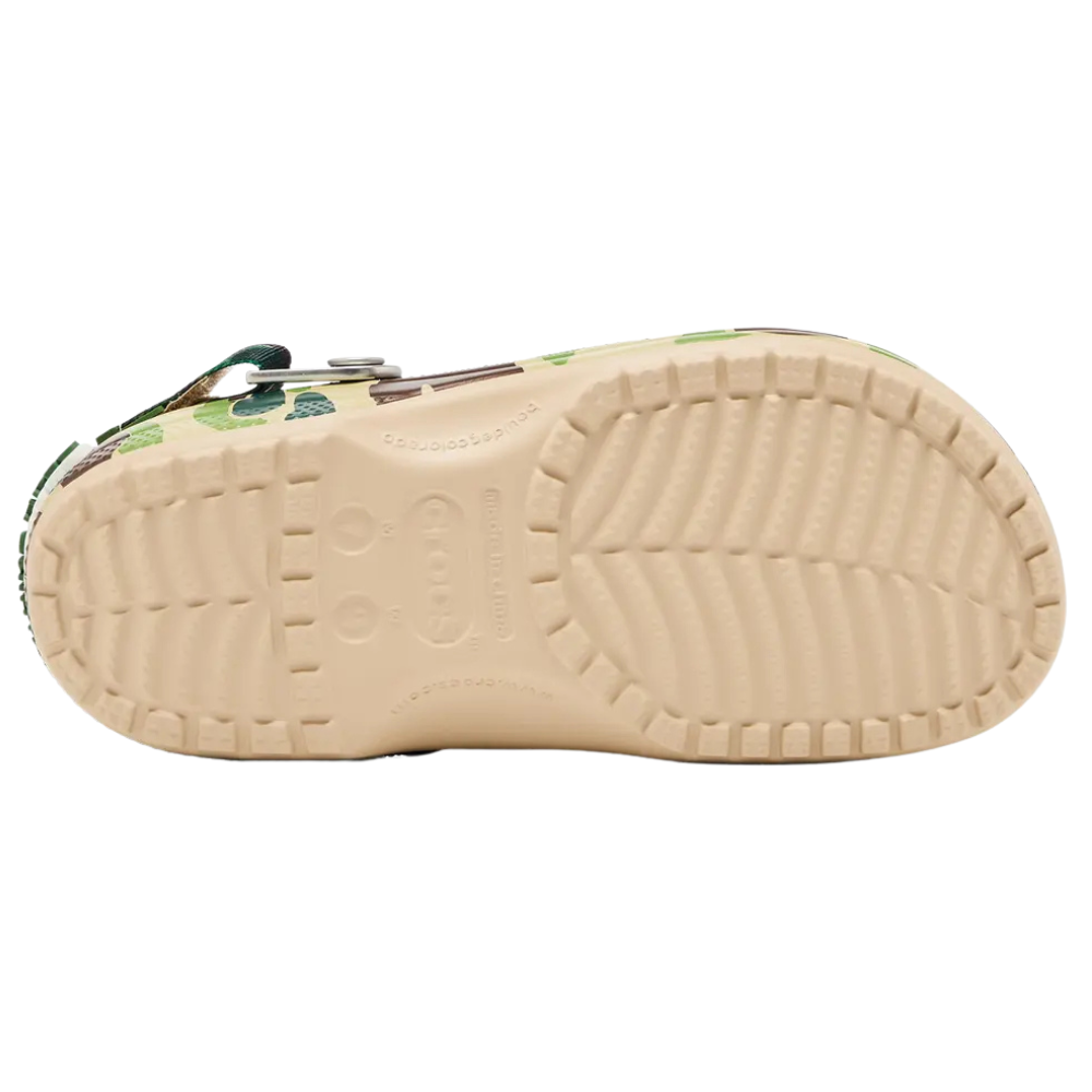 Crocs Classic Clog A Bathing Ape ABC Camo Green