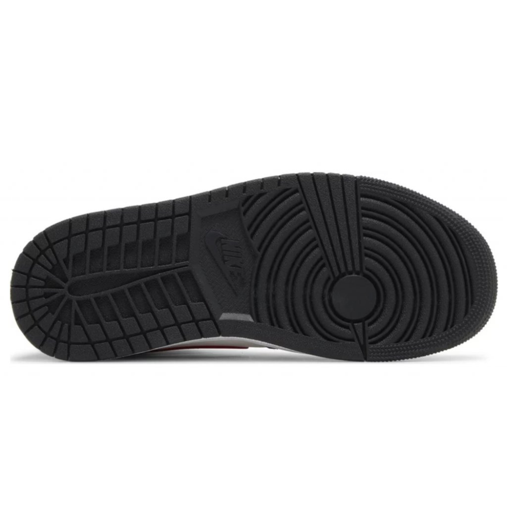 Jordan 1 Mid Gym Red Off Noir