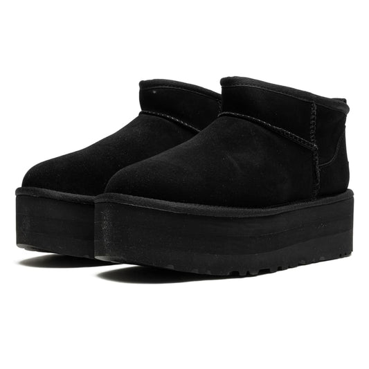 UGG Classic Ultra Mini Platform Boot Black (Women's)