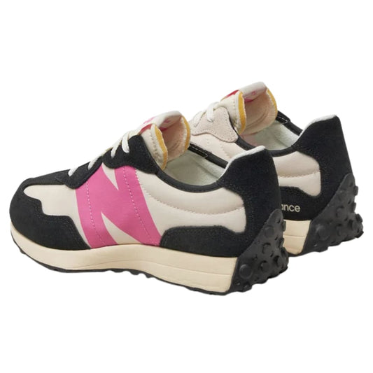 New Balance 327 Black Real Pink (GS)