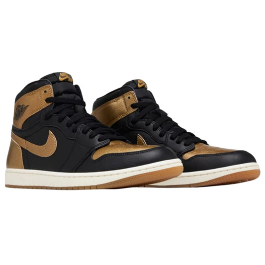 Jordan 1 Retro High OG Black Metallic Gold