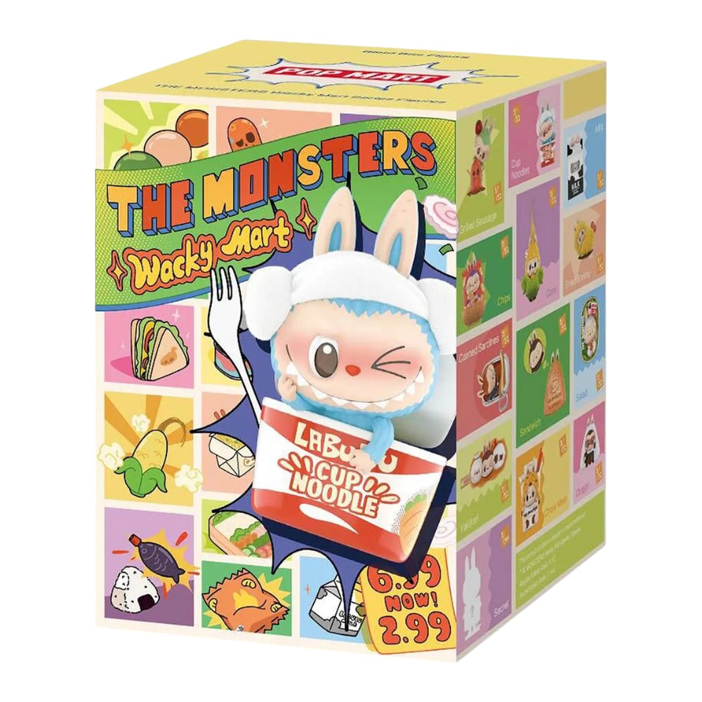 Pop Mart Labubu The Monsters Wacky Mart Series Figure Single Blind Box