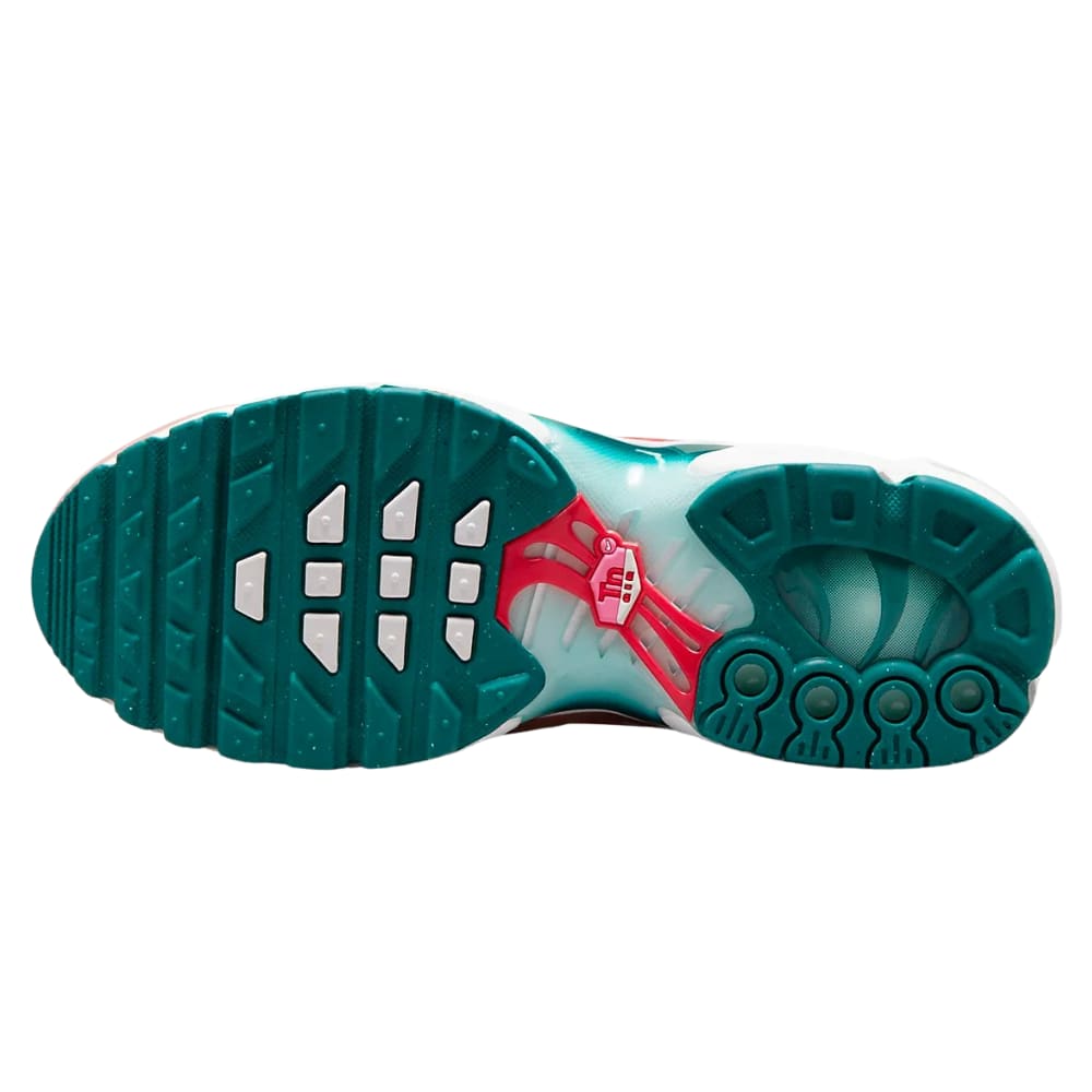 Nike Air Max Plus White Red Stardust Jade Ice Siren Red (GS)