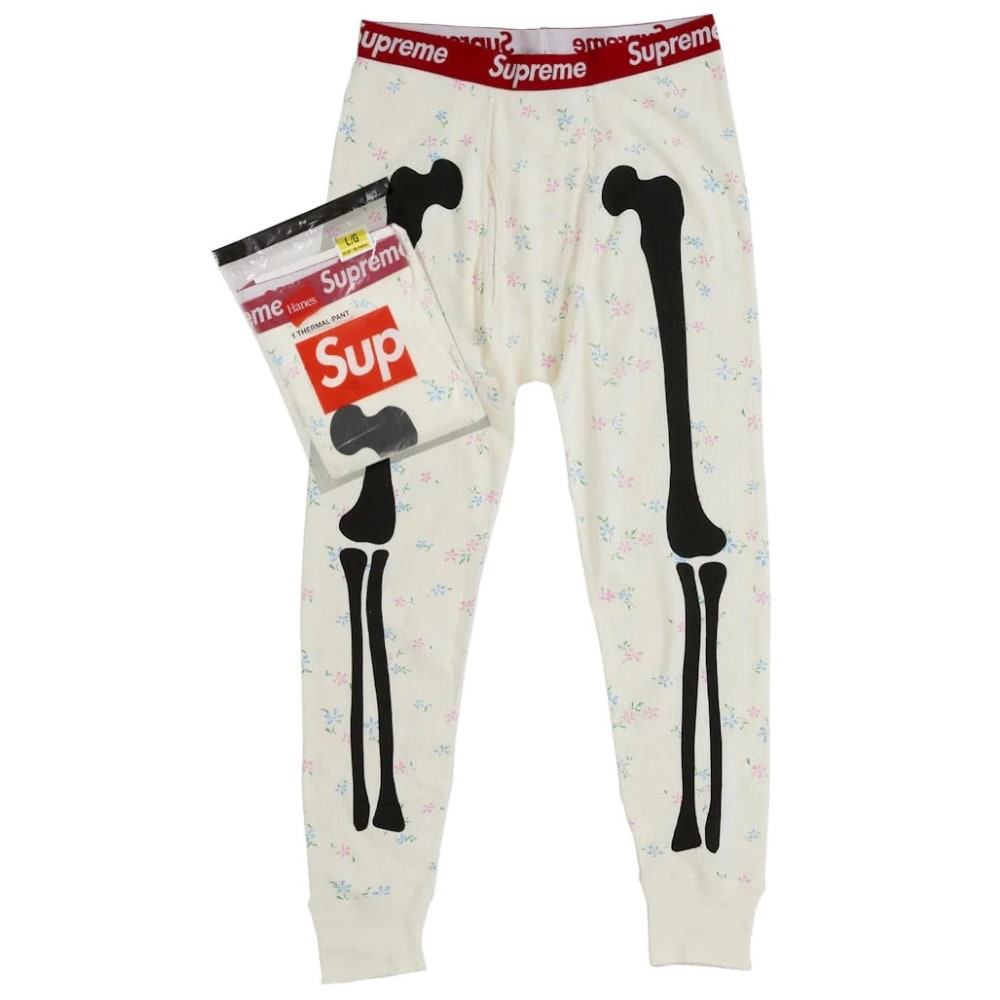 Supreme Hanes Bones Thermal Pant FW25 (1 Pack) Floral