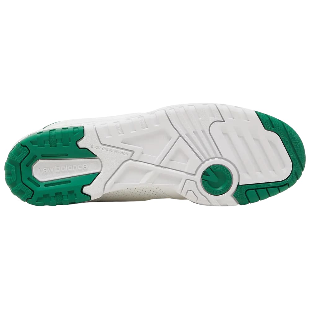 New Balance 550 White Classic Green