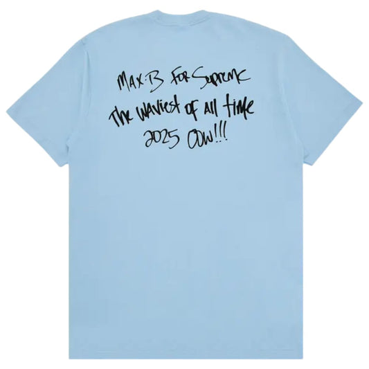 Supreme Max B Tee Powder Blue