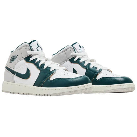 Jordan 1 Mid SE Oxidized Green (GS)