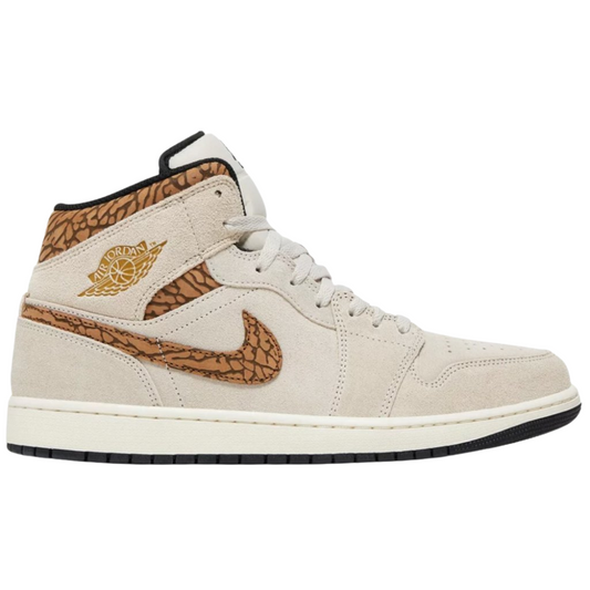 Jordan 1 Mid SE Brown Elephant