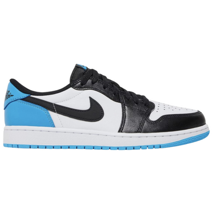 Jordan 1 Retro Low OG Black Dark Powder Blue