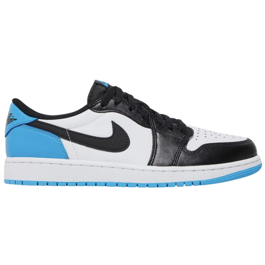 Jordan 1 Retro Low OG Black Dark Powder Blue