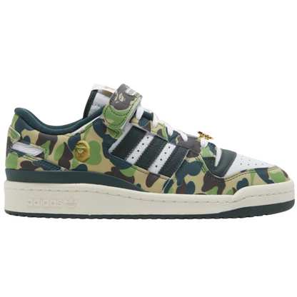 Adidas Forum 84 Low Bape 30th Anniversary Green Camo