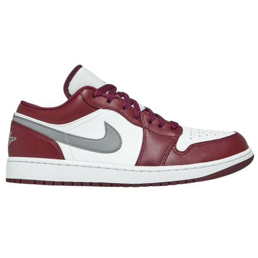 Jordan 1 Low White Bordeaux