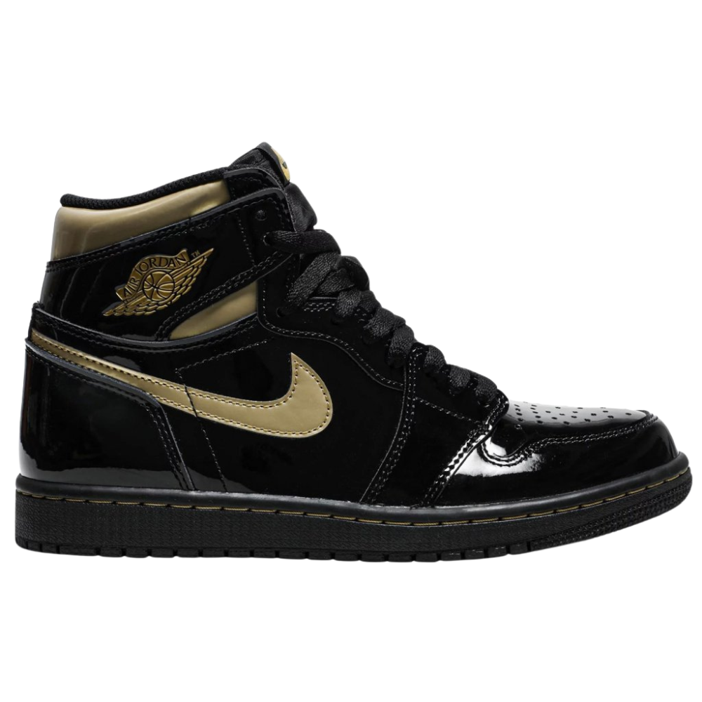 Jordan 1 Retro High Black Metallic Gold