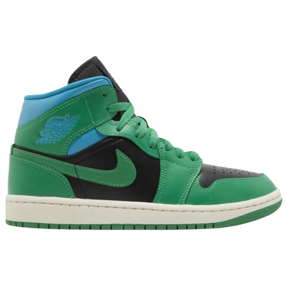 Jordan 1 Mid Lucky Green Aquatone