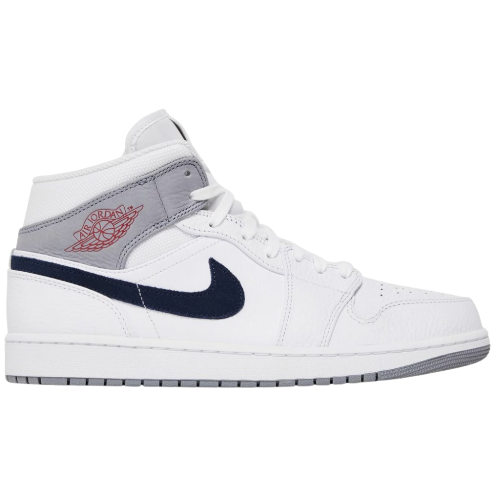 Jordan 1 Mid Paris White