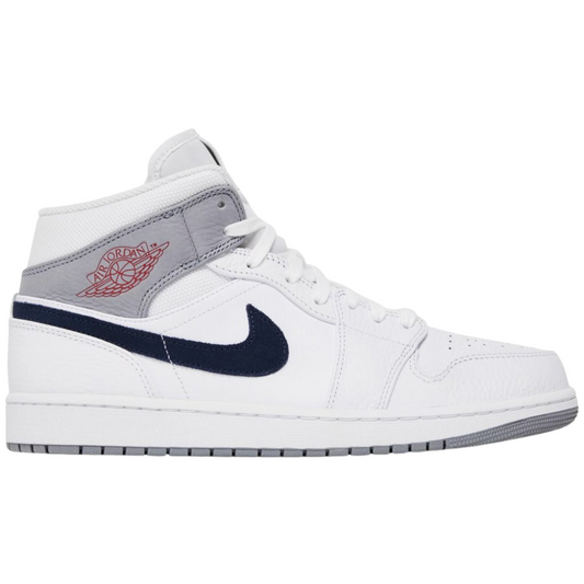 Jordan 1 Mid Paris White