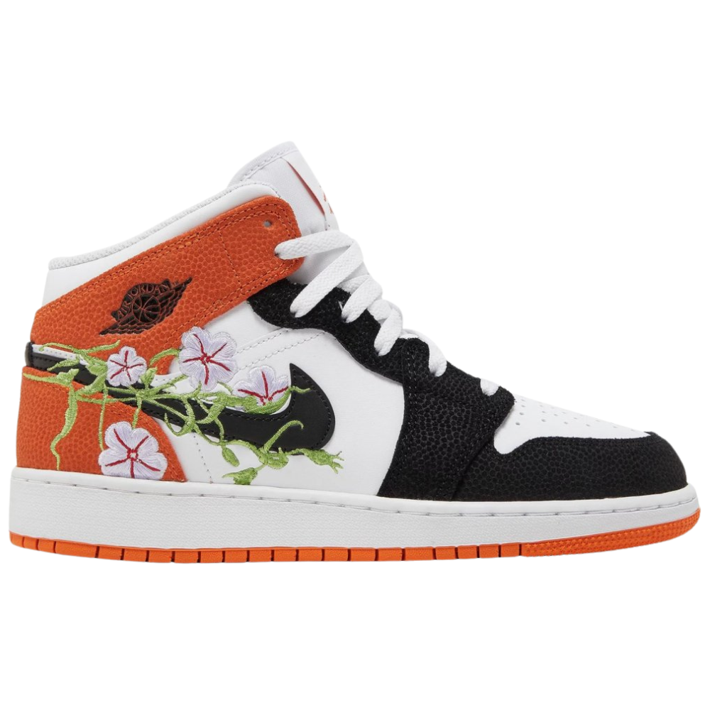 Jordan 1 Mid SE Basketball Blossom (GS)