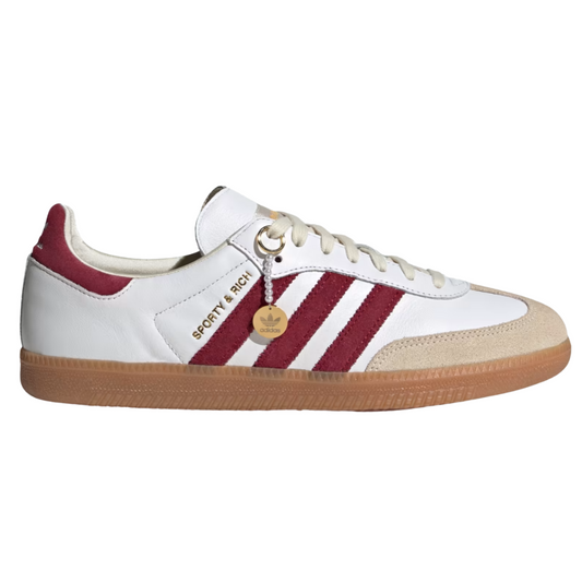 Adidas Samba OG Sporty & Rich White Core Burgundy