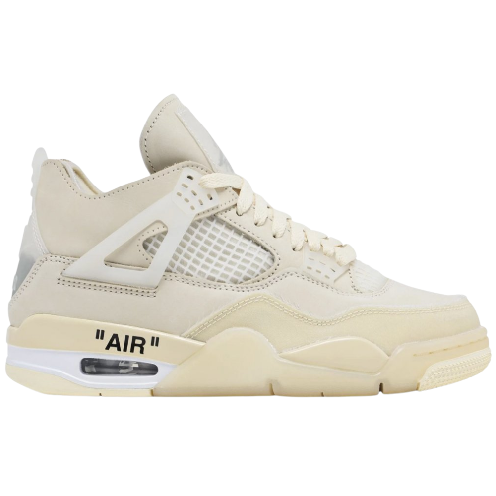 Jordan 4 Retro Off White Sail