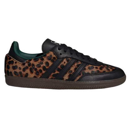 Adidas Samba OG Black Green Leopard