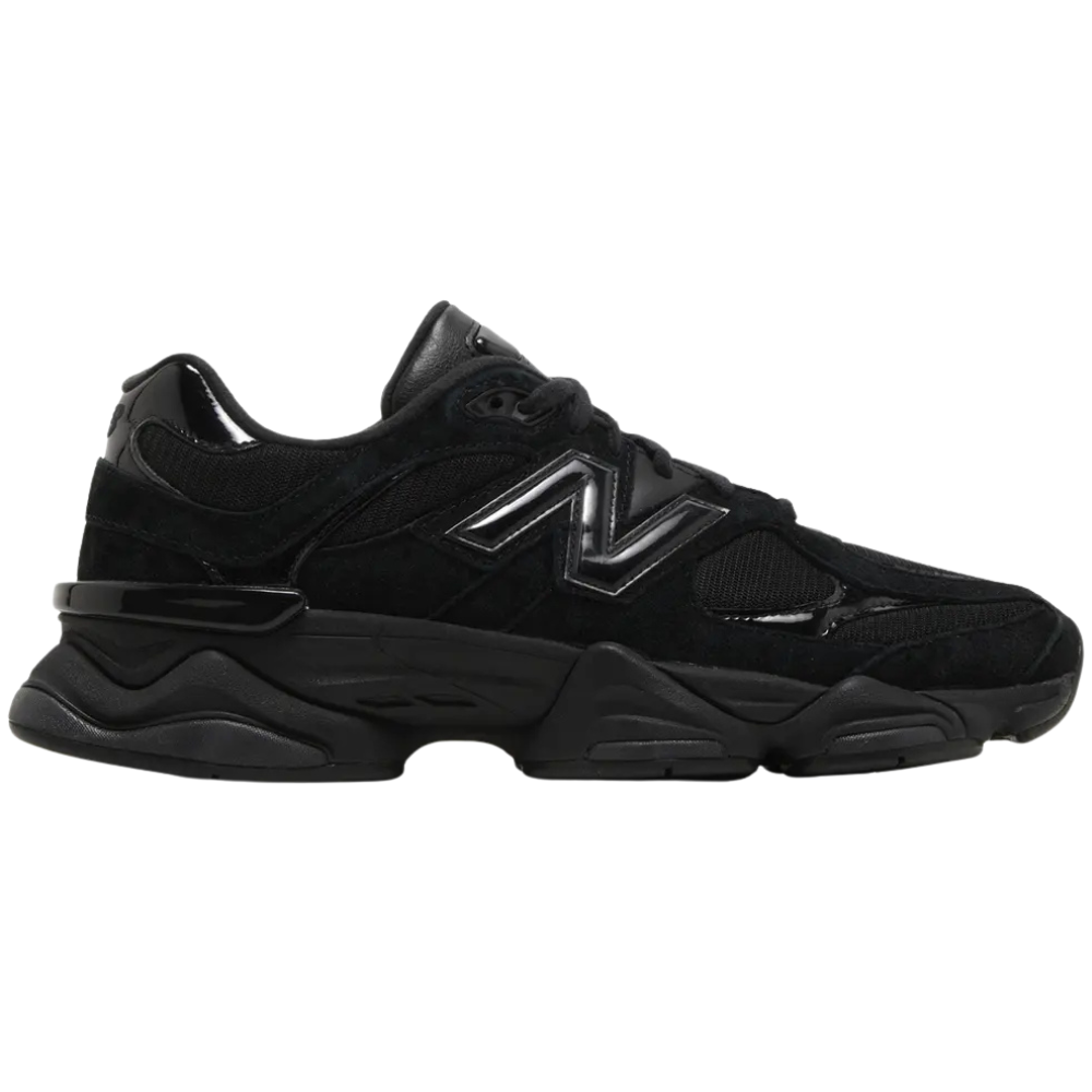 New Balance 9060 Triple Black Patent