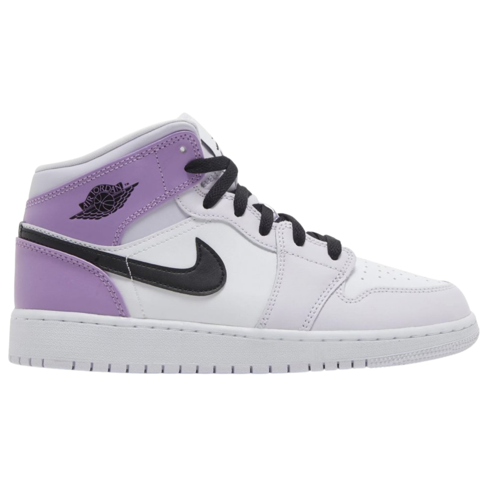 Jordan 1 Mid Barely Grape (GS)