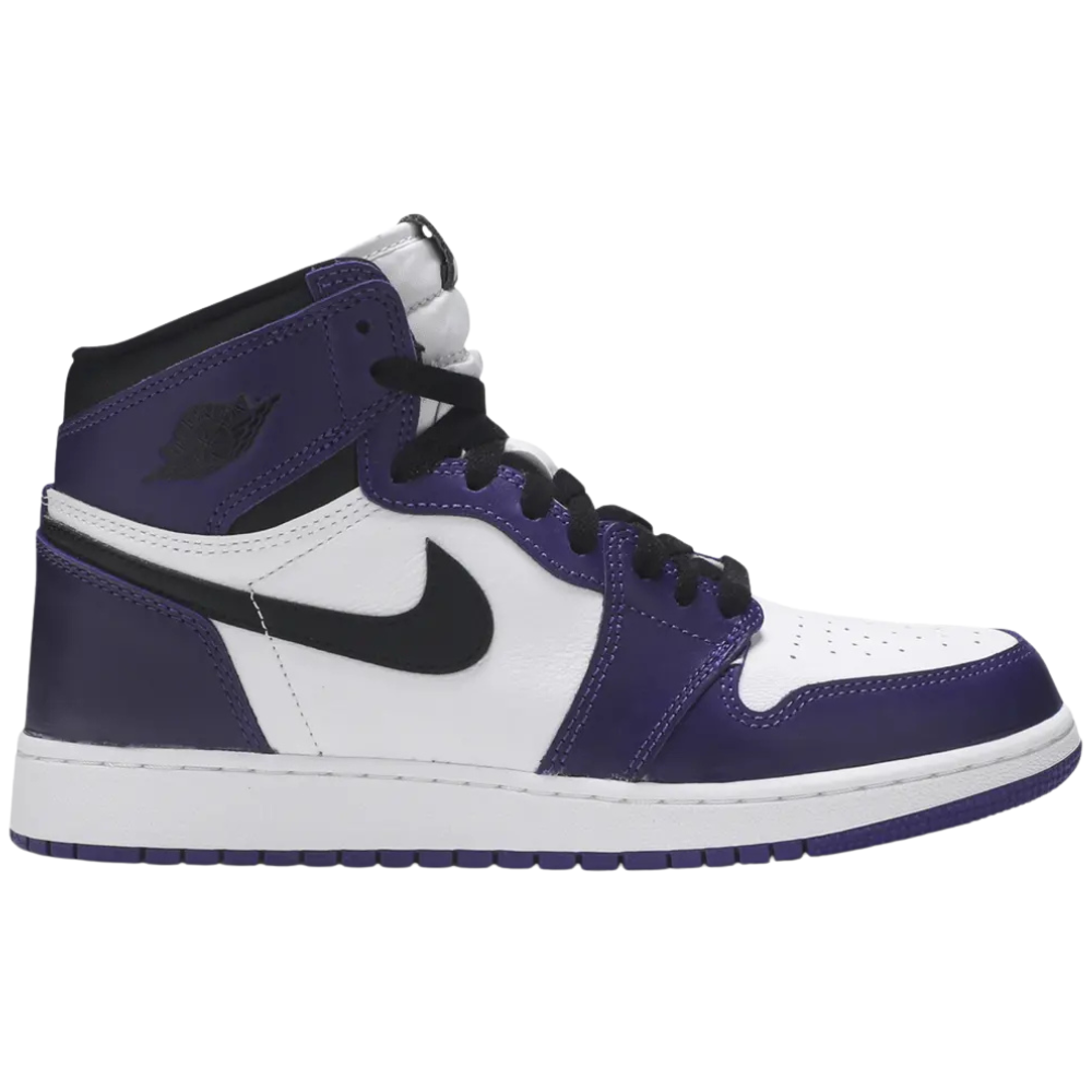 Jordan 1 Retro High Court Purple White (GS)