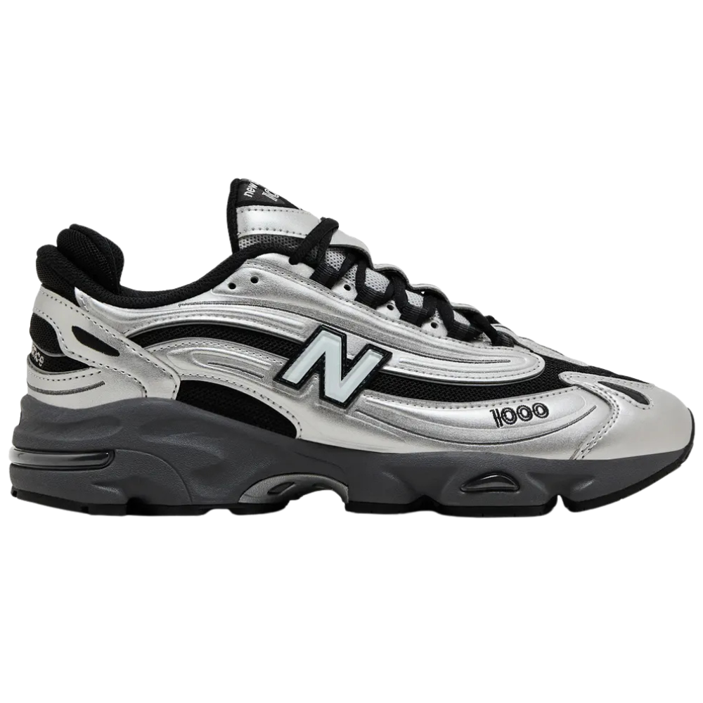 New Balance 1000 Black Silver Metallic