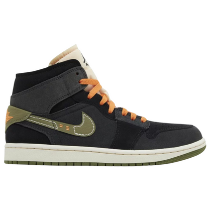 Jordan 1 Mid SE Craft Anthracite Light Olive