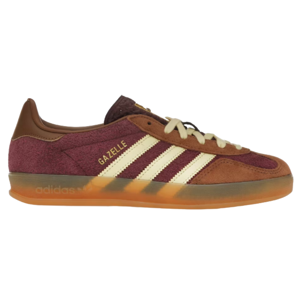 Adidas Gazelle Indoor Maroon Takmer žltá