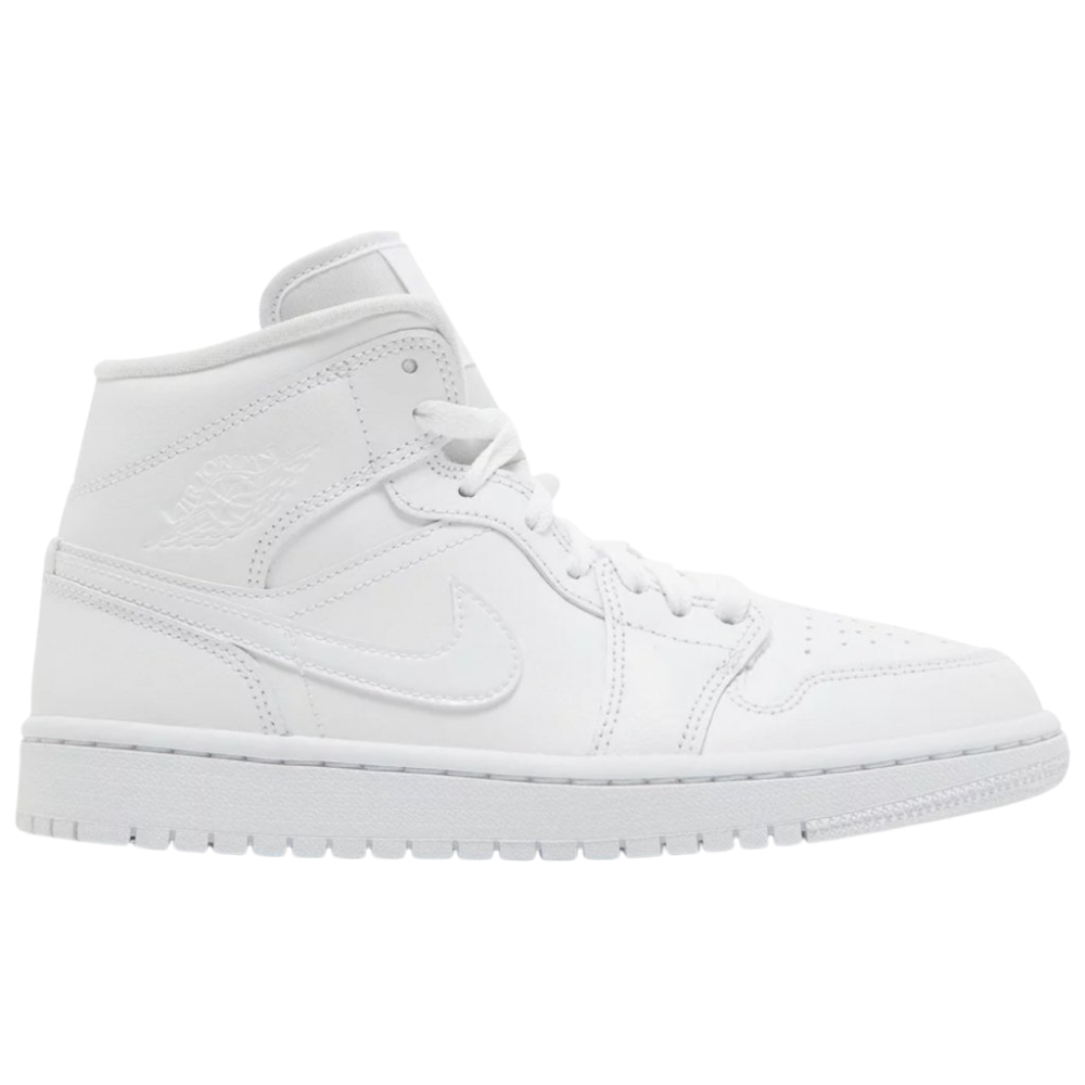 Air Jordan 1 Mid Triple White