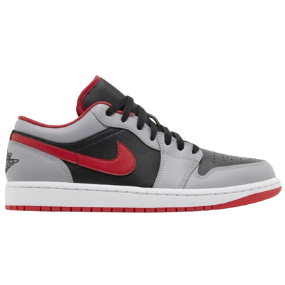 Jordan 1 Low Black Light Smoke Grey Gym Red