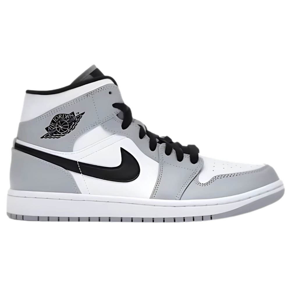 Jordan 1 Mid Light Smoke Grey