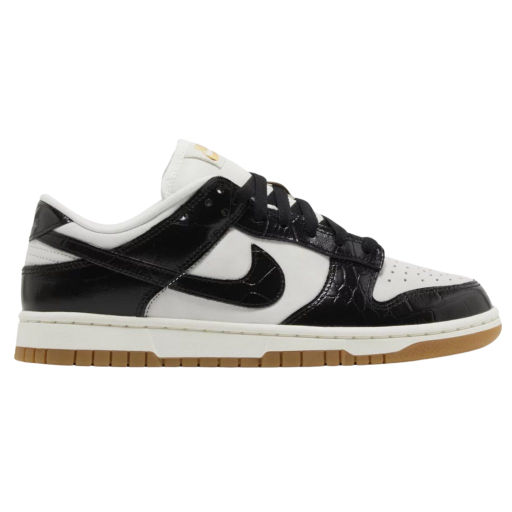 Nike Dunk Low LX Black Croc