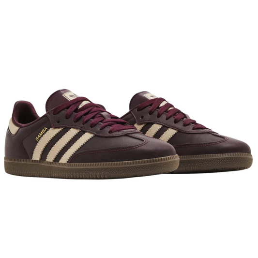Adidas Samba OG Maroon Crystal Sand
