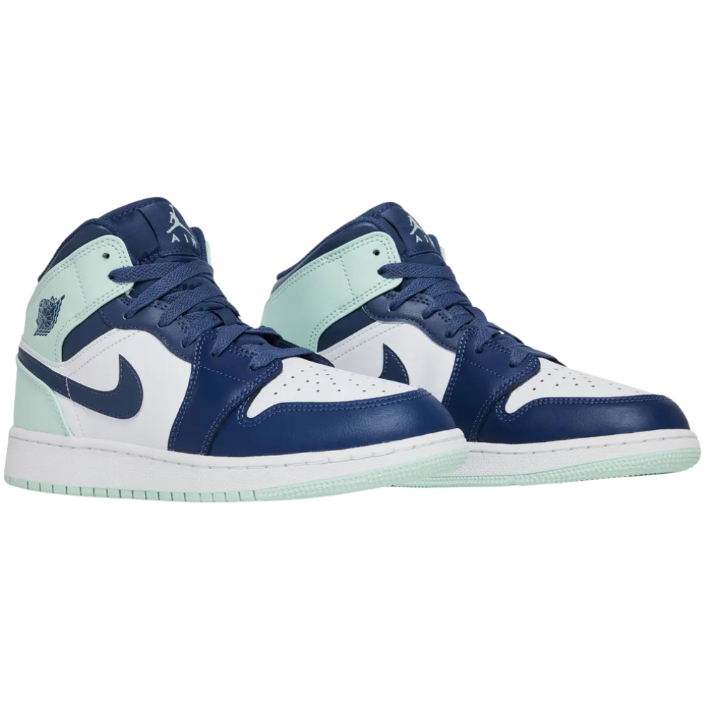 Jordan 1 Mid Mystic Navy Mint Foam (GS)