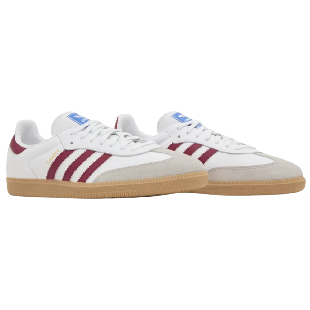 Gum Adidas Samba OG White Burgundy