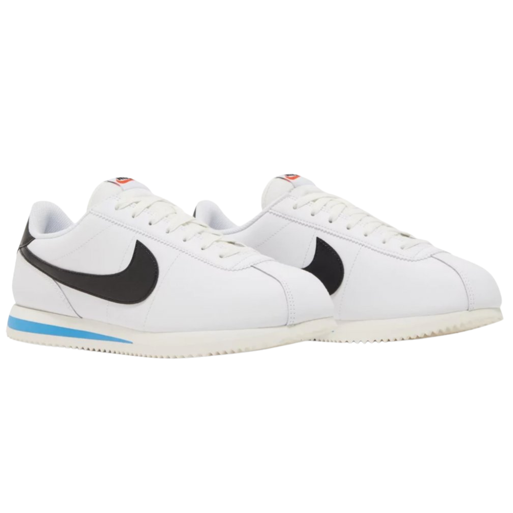 Nike Cortez '23 Biela Čierna Svetlo Foto Modré