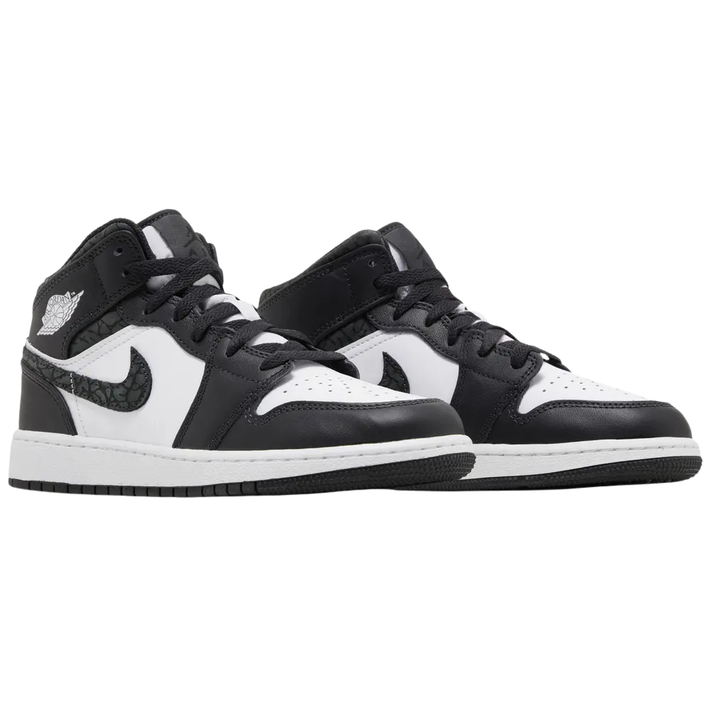 Jordan 1 Mid SE Panda Elephant (GS)