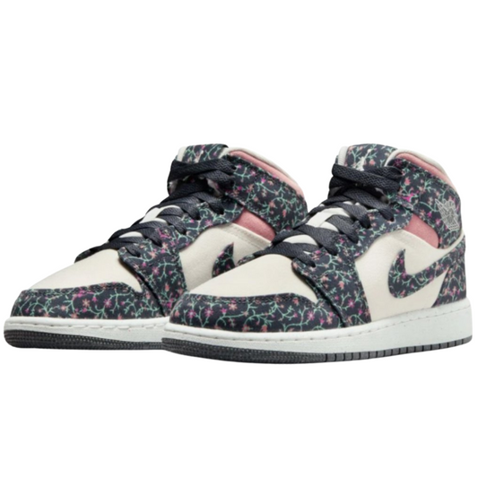 Jordan 1 Mid SE Floral (GS)