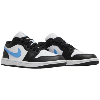 Jordan 1 Low Black University Blue White