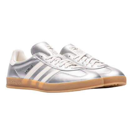 Adidas Gazelle Indoor Silver Metallic Core White